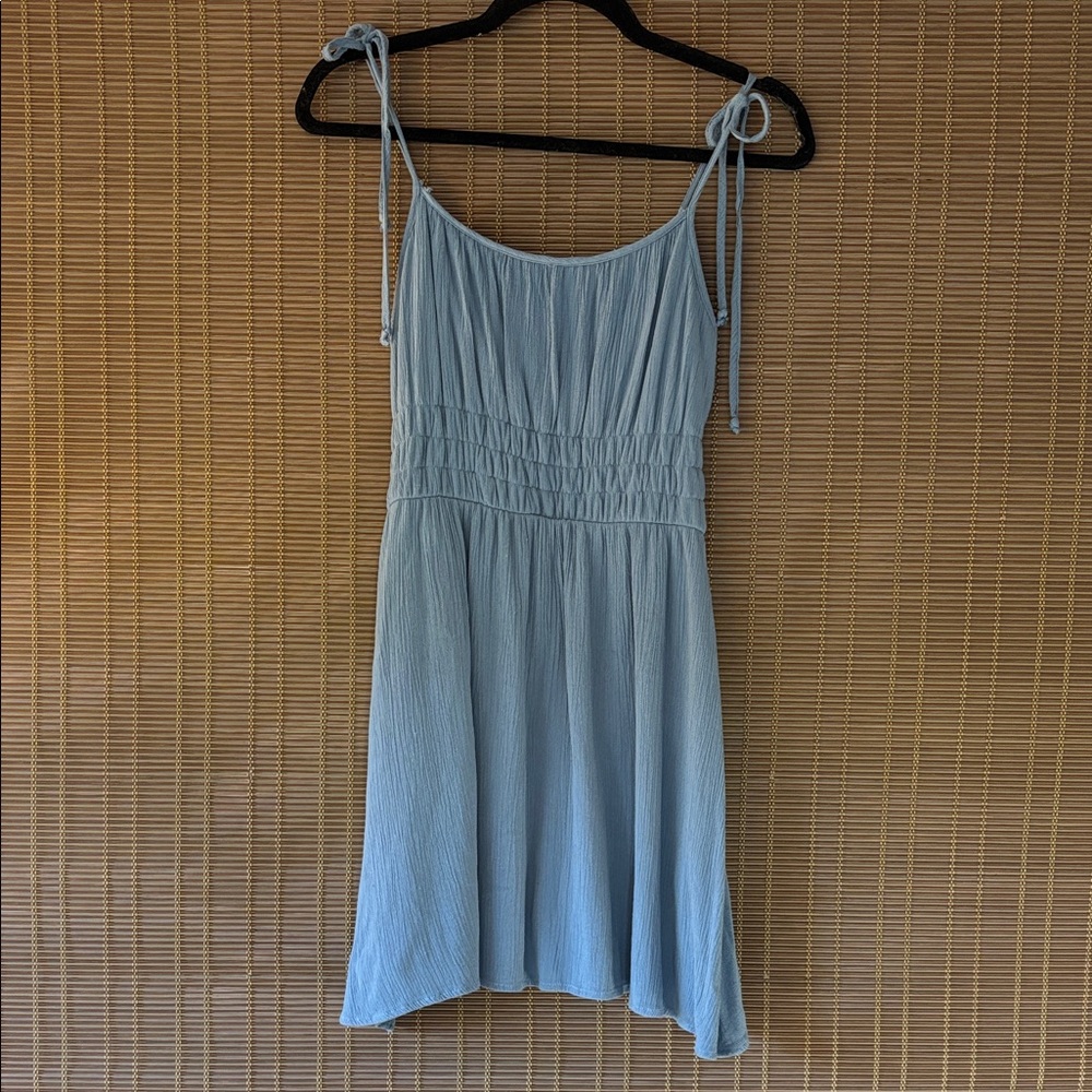 Altar'd State Light Blue Tie-Strap Sundress